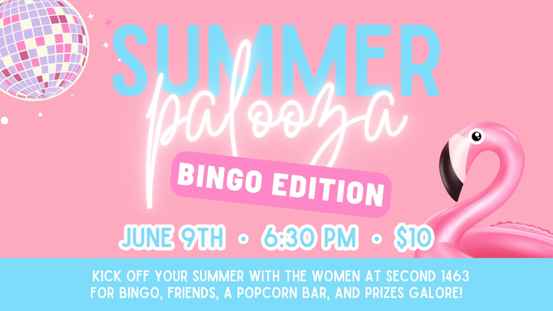 Summer Palooza: Bingo Edition